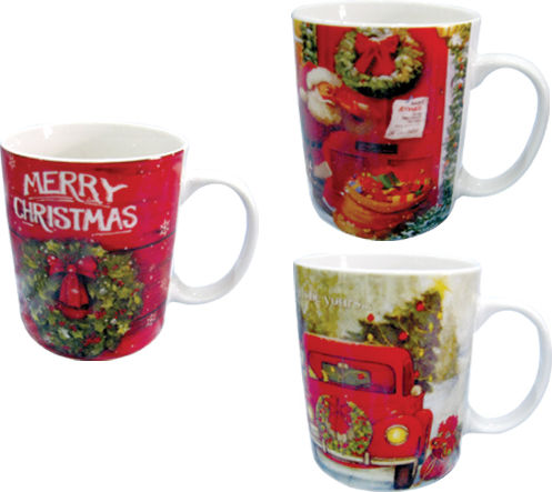 AGC Christmas Mug Ceramic D5cm. (Μiscellaneous Designs)