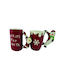 AGC Christmas Mug Ceramic D9cm. (Μiscellaneous Designs)