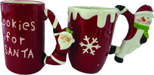AGC Christmas Mug Ceramic D9cm. (Μiscellaneous Designs)