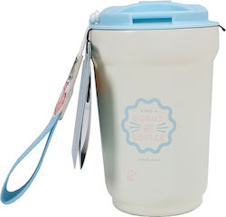 Mofusand Mofusand Travel Flask 450ml Gray
