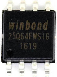 Bios Ic Chip Winbond 25q64fwsig 25q64f 25q64 Fwsig 25q64fw 64mbit Sop-8