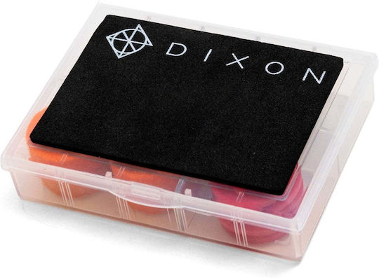 Dixon Pamf-rh5c1-bx Red Hots Damper Combo Pack Felt Tone Control Pads Drums