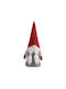 Door Stopper Gnome Red Hat Red Gray Nef Nef Homeware Gray Red 40cm