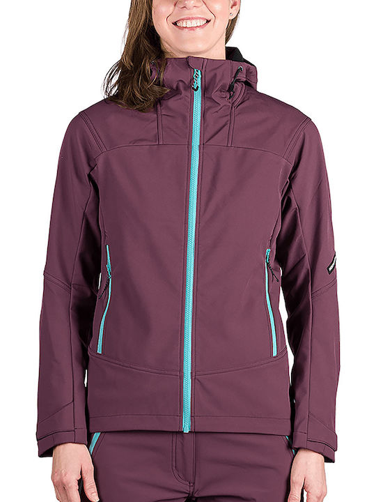 Northfinder Softshell Γυναικείο Μπουφάν Μπλε
