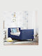 Kinderbett Einzel Blau für Matratze 76x145cm
