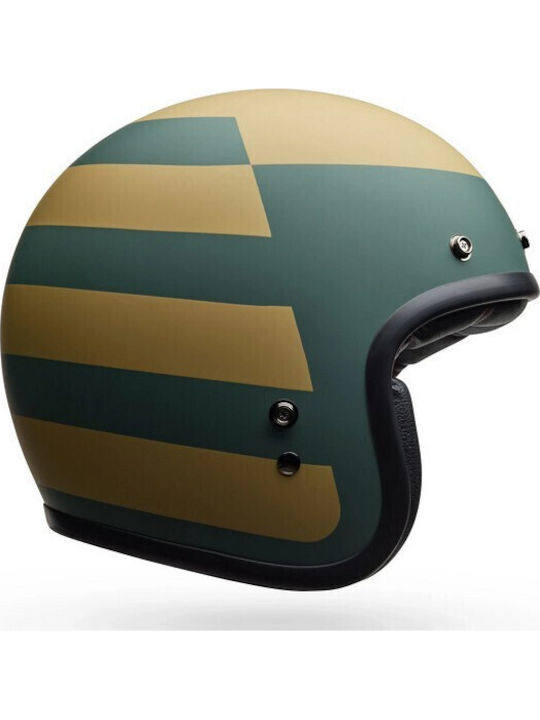 Bell Custom 500 Parlor Matte Emerald/Gold Κράνο...