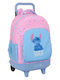 Ghiozdan Scoala Lilo & Stitch Roz Aprins 33 X 45 X 22 Cm