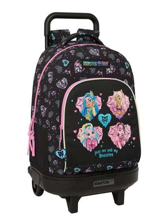Monster High School Bag Monster High Black 33 x 45 x 22 Cm