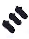 Șosete Unisex Sportive Pachet Economic 3 Perechi Negre