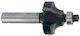 Xt60642067809 Shank Cutter Profiled 1/4 Concave Carbide Tipped Guide Bearing Dim 25.4