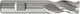 8034761 Front Cylindrical Cutter Hss-e8 Co 8% Din 844bk Z3 Dim 5 Shank 6