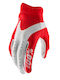 100% ITrack Sommer Herren Motocross-Handschuhe Rot