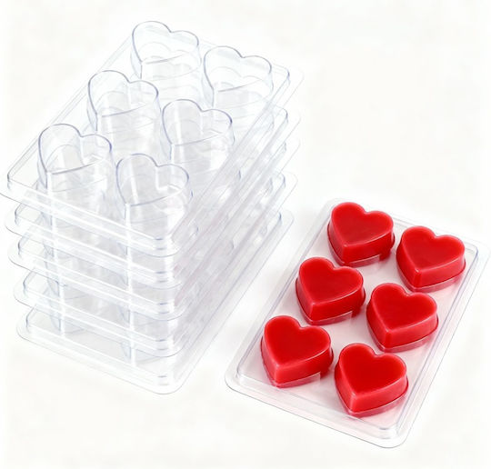 Wax Melts Case 6-Piece Hearts 10 Pieces
