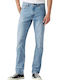 511 Pantaloni Jeans pentru Bărbați cu Croială Slim Îngustă Albastru deschis
