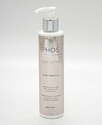 PHOS by Marilena Lempesi Moisturizing Body Cream with Shea Butter Aloe Vera and Vanilla Perfume for Dry and Sensitive Skin 200ml