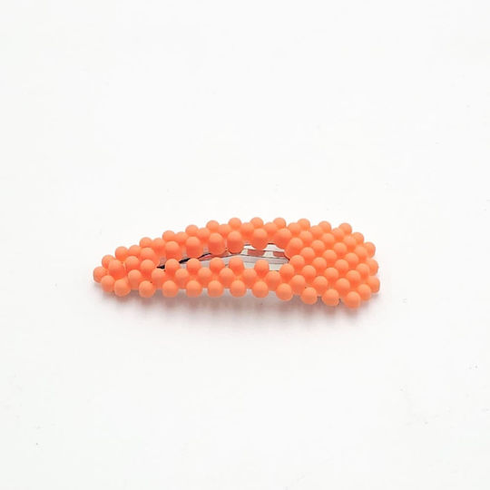 Großer Haarspangen Clip Mit Orangener Farbe