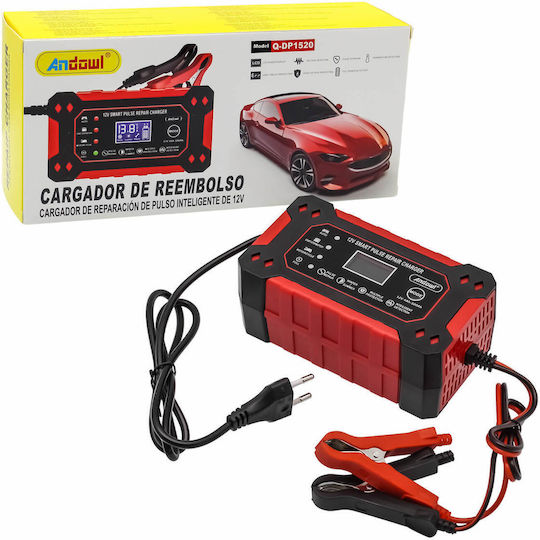 Andowl Q-DP1520 Car & Motorcycle Battery Charger 12V