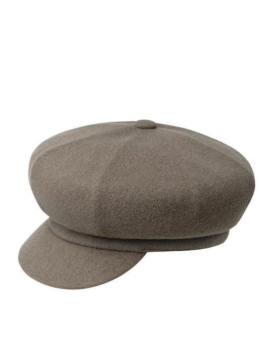 Kangol Wool Υφασμάτινo Ανδρικό Καπέλο Γκρι