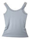 Women's T-Shirt with Spaghetti Strap Blue