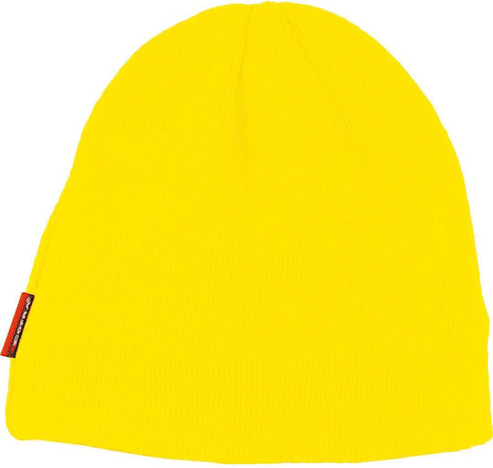 Beanie Unisex Beanie Gestrickt in Gelb Farbe