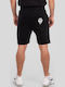 Men's Athletic Shorts Black/white