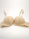 Bra with Light Padding Underwire Beige