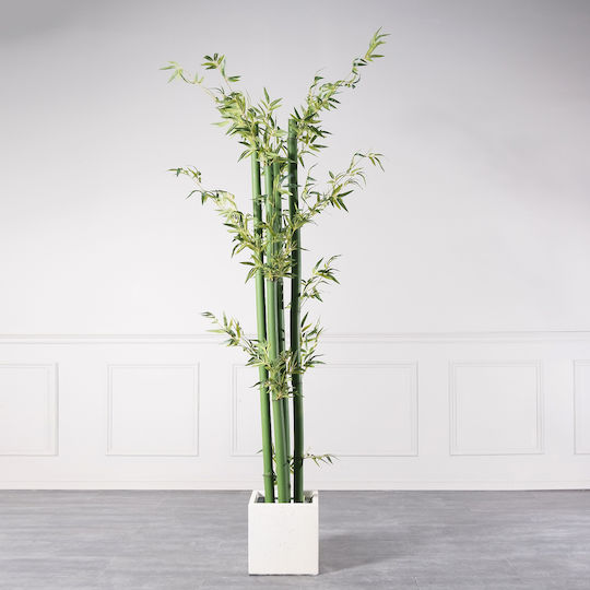 Supergreens Künstlicher Bambusbaum Goldenes Grünes 230 cm 6-0824