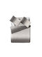 Saint Clair Duvet Cover Set Cotton Queen with 2 Pillowcases 225x245 Taupe