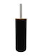 MRShome Plastic Toilet Brush Black