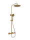 Orabella Shower Column with Mixer Gold