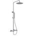 Orabella Shower Column with Mixer Silver