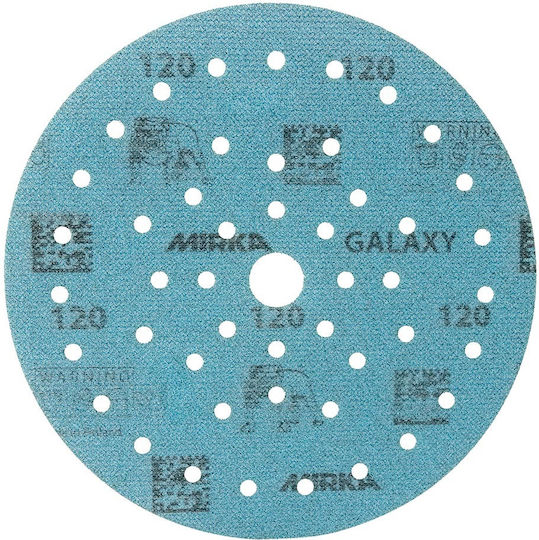 Mirka Galaxy Φύλλο Λείανσης Έκκεντρου Τριβείου K1200 με Τρύπες 150x150mm Σετ 50τμχ