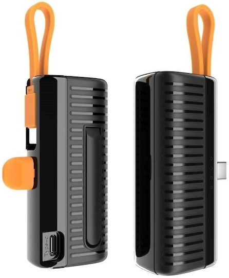 Green Lyca G1438 Power Bank 5000mAh Μαύρο