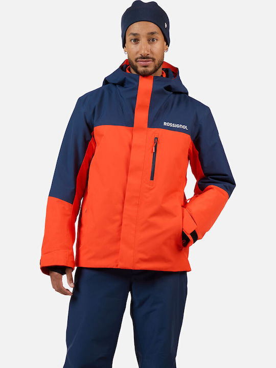 Rossignol I-008617-1934 Ανδρικό Μπουφάν για Σκι & Snowboard Πορτοκαλί