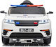 Range Rover - Police Edition Μονοθέσιο με Τηλεκοντρόλ Licensed 12 Volt Λευκό