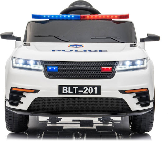 Range Rover - Police Edition Μονοθέσιο με Τηλεκοντρόλ Licensed 12 Volt Λευκό