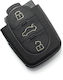 Audi 3-button Key Case Battery 1616 Carguard