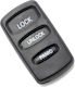 Mitsubishi 3 Button Key Case