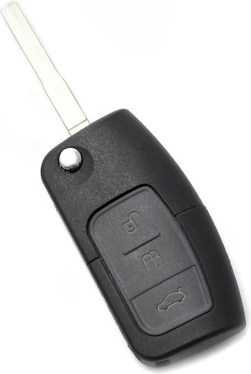 Ford 3-button Flip Key Case
