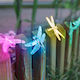 Solar Led Lamp Dragonfly 2.9 M 10 Colored Leds