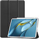 Slim Flip Cover Μαύρη (Apple iPad Pro 2022 12.9)