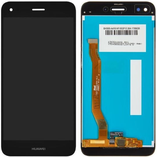 Οθόνη με Μηχανισμό Αφής για HUAWEI P9 LITE MINI, Y6 PRO, ENJOY 7 (Μαύρο)