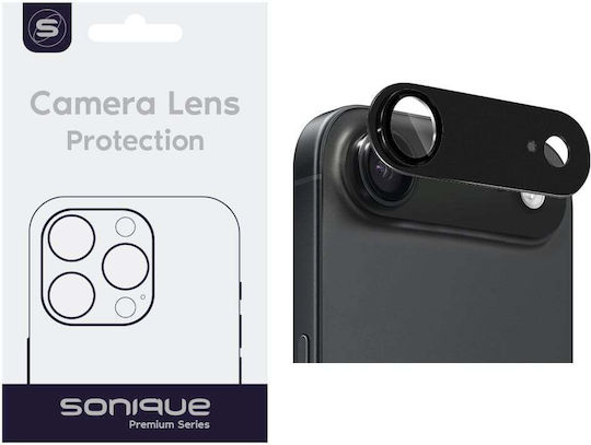 Sonique Lens Full Camera Protection Metal Frame Black for the Apple iPhone 17 Air