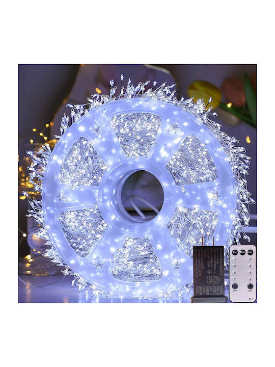 192 Lights LED 3m. x 200cm Warm White type Net 1pcs