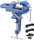 Vevor Rotating Cast Iron Vise With Maximum Opening 76mm