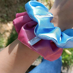 Magnolia Handmade Scrunchie (Τυχαία Επιλογή)