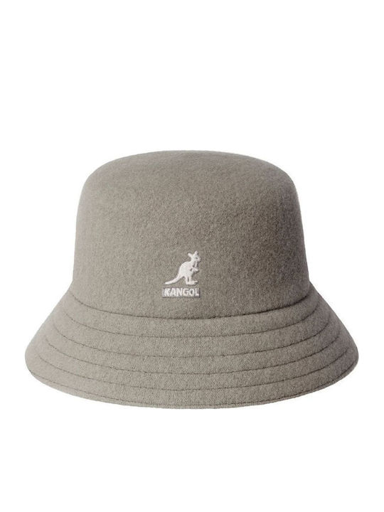 Kangol Wool Υφασμάτινo Ανδρικό Καπέλο Γκρι