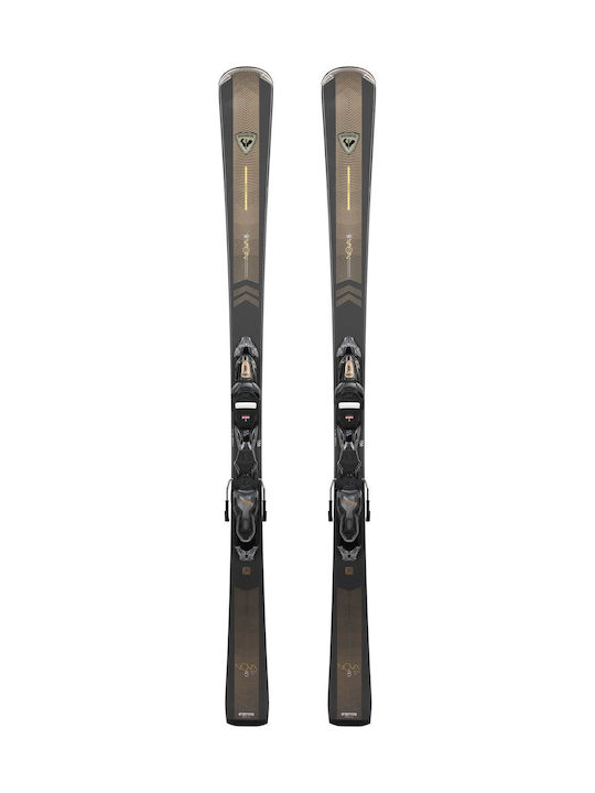 Rossignol Ski Nova Women's Ski Boots in Gray Color with Bindings
