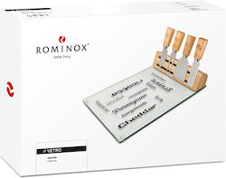 Rominox Τυριέρα Ασημί 5τμχ