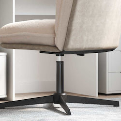 vidaXL Seat for Office Chair Black